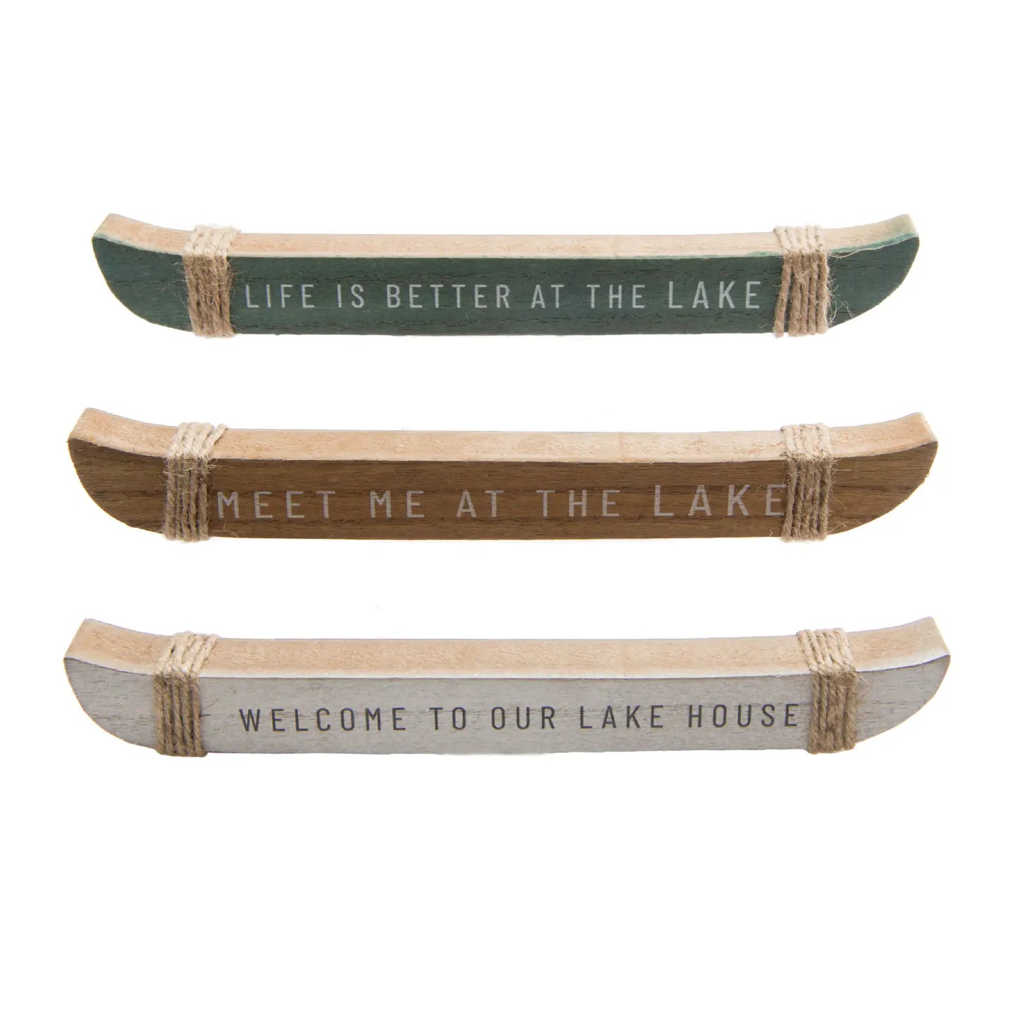 Wood Canoe-Meet me at the Lake