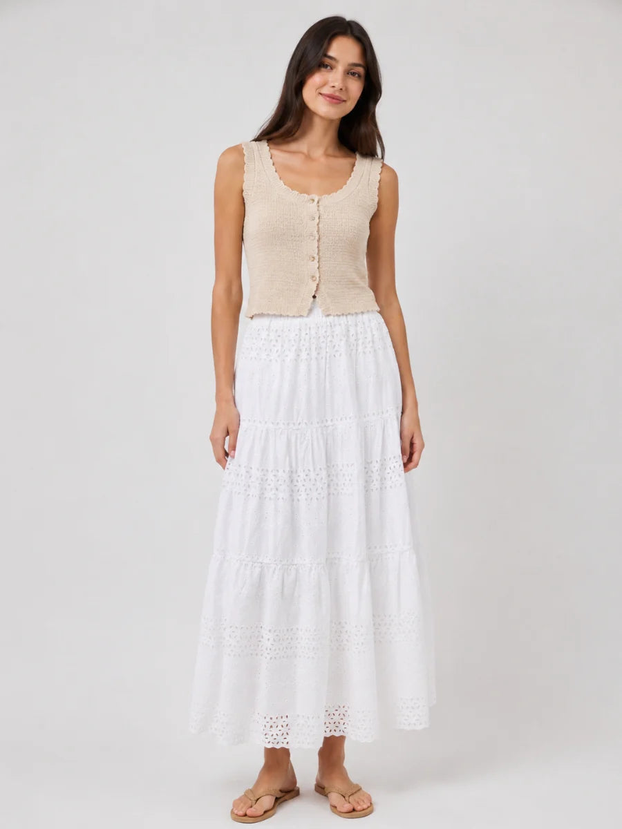 AMALI EYLET SKIRT