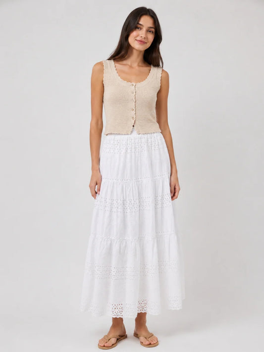 AMALI EYLET SKIRT