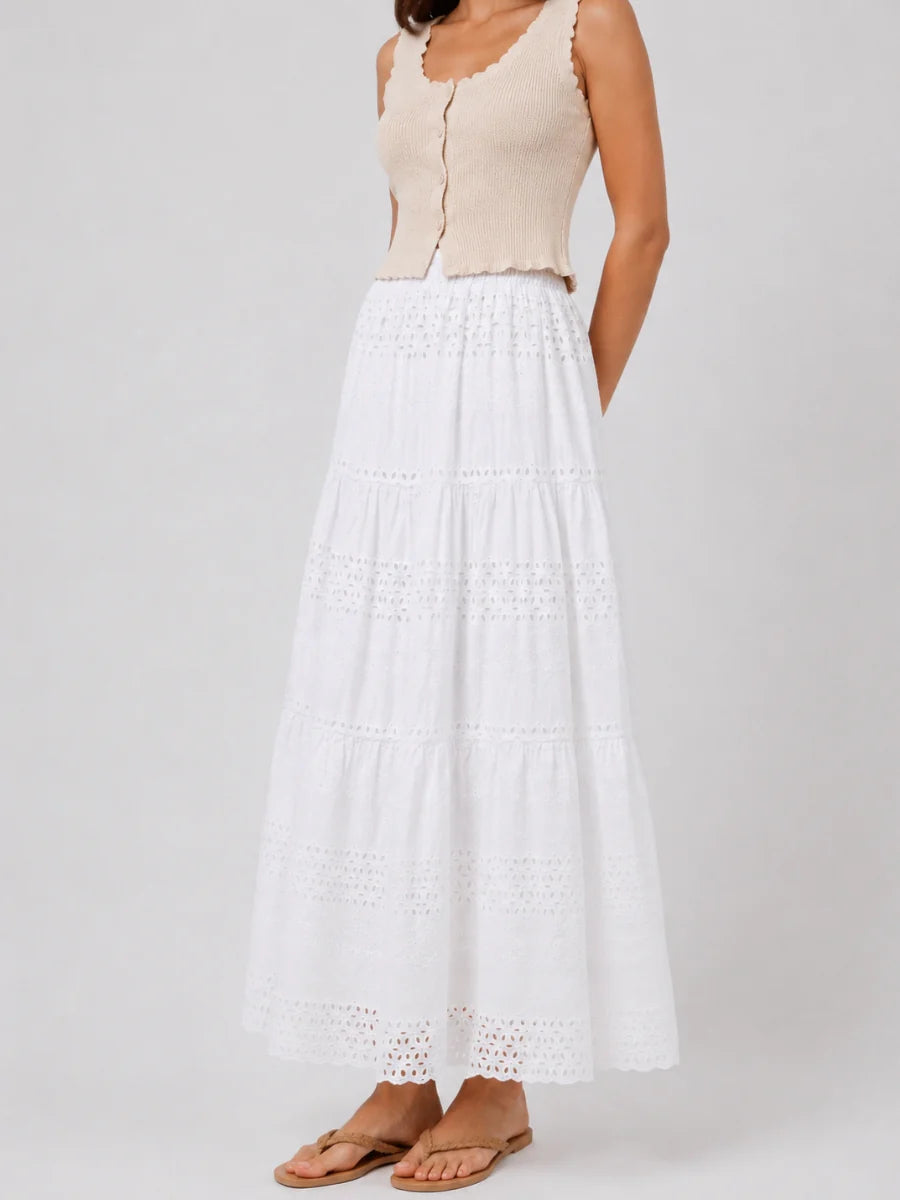 AMALI EYLET SKIRT