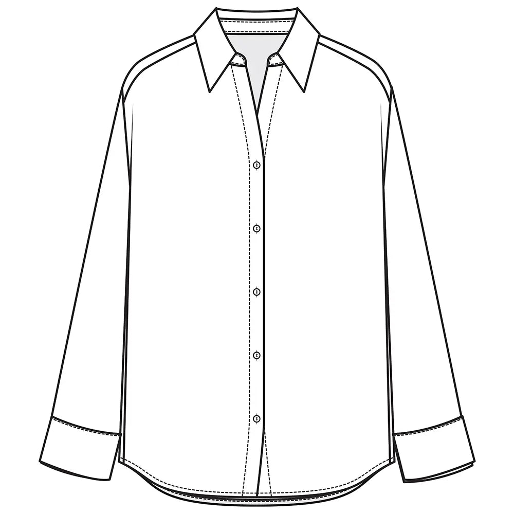 LUERA STRIPED BLOUSE-WHITE