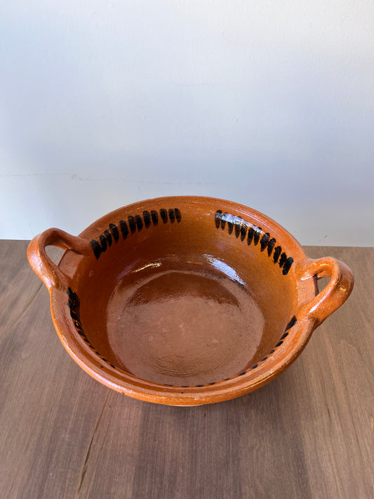Mexican Clay Serving Bowl