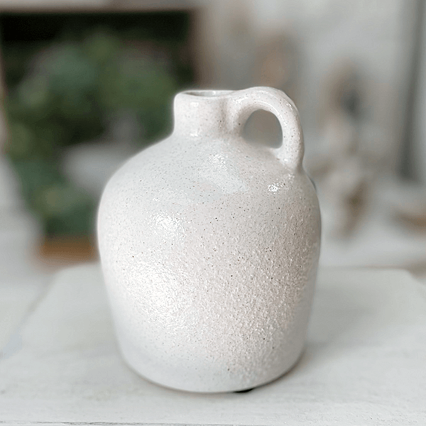 White Jug Vase