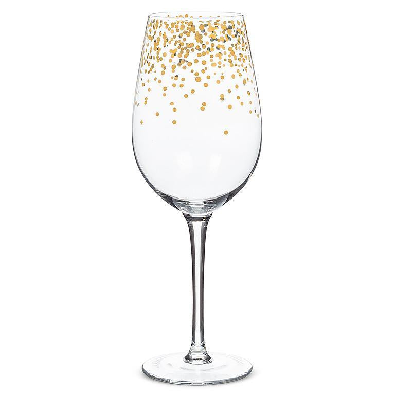 Confetti Wine Glass