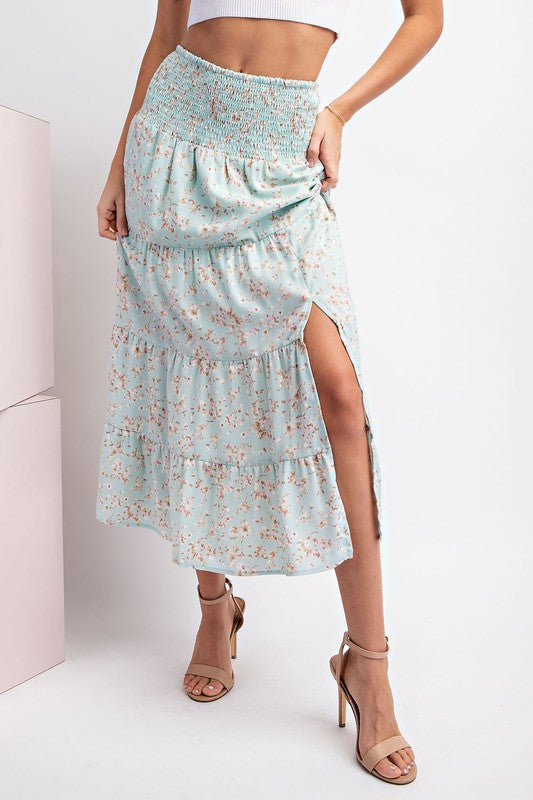 Ashley Floral Print Skirt