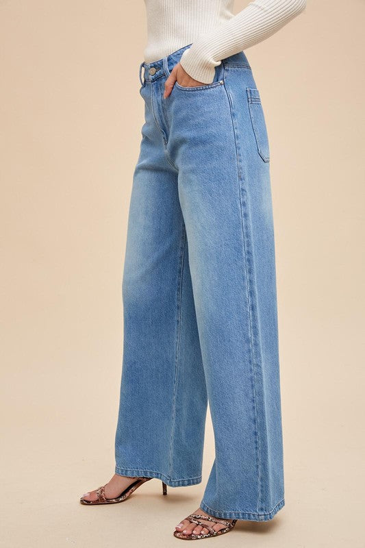 Lucy Washed Relax Denim