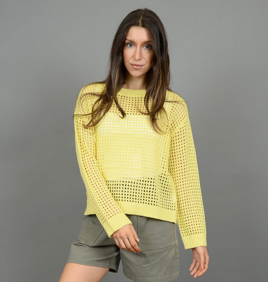 Belinda Boatneck Sweater-Lemon(final sale)