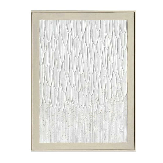 Textured White Canvas