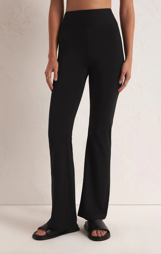 Everyday Modal Flare Pant-Black