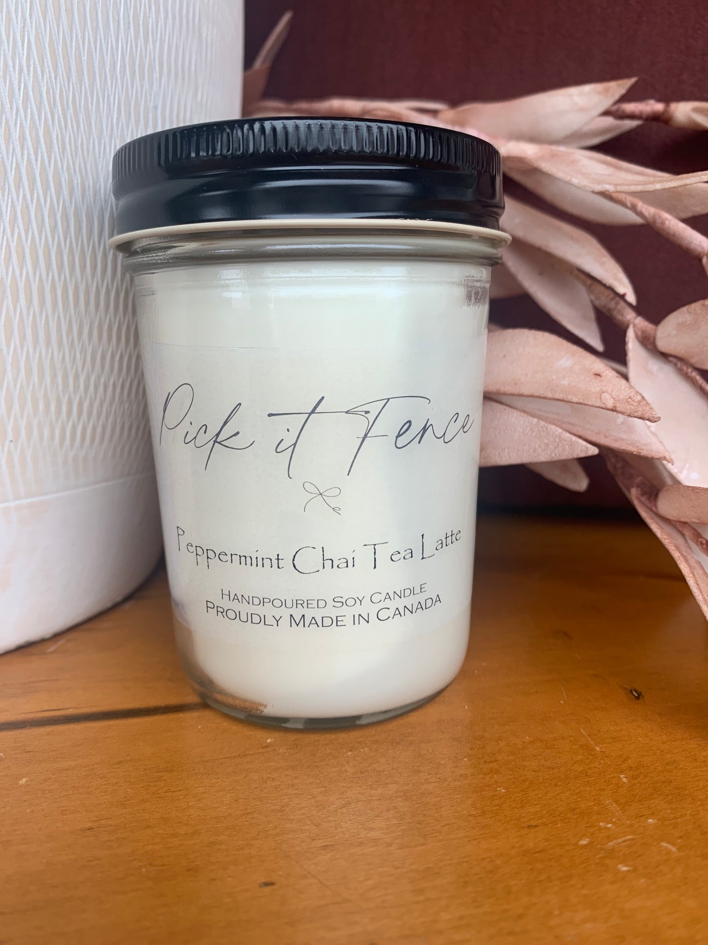 PIF Candle -Peppermint Chai Latte