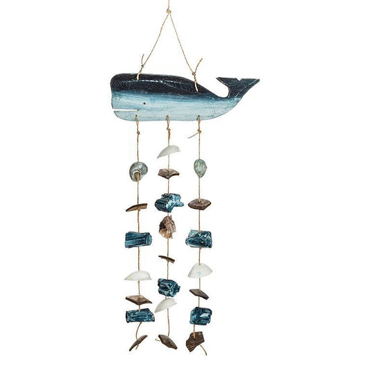 Small Shell Chime with Whale