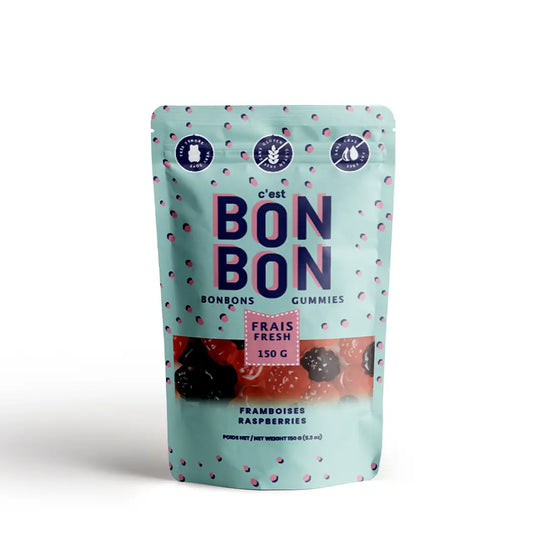 C’est Bon Bon Raspberries - Gummy Candies