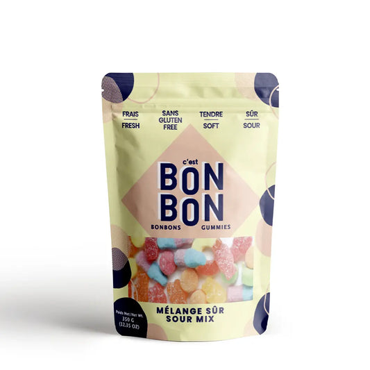 C’est Bon Bon Sour Mix - Large - Gummy Candies