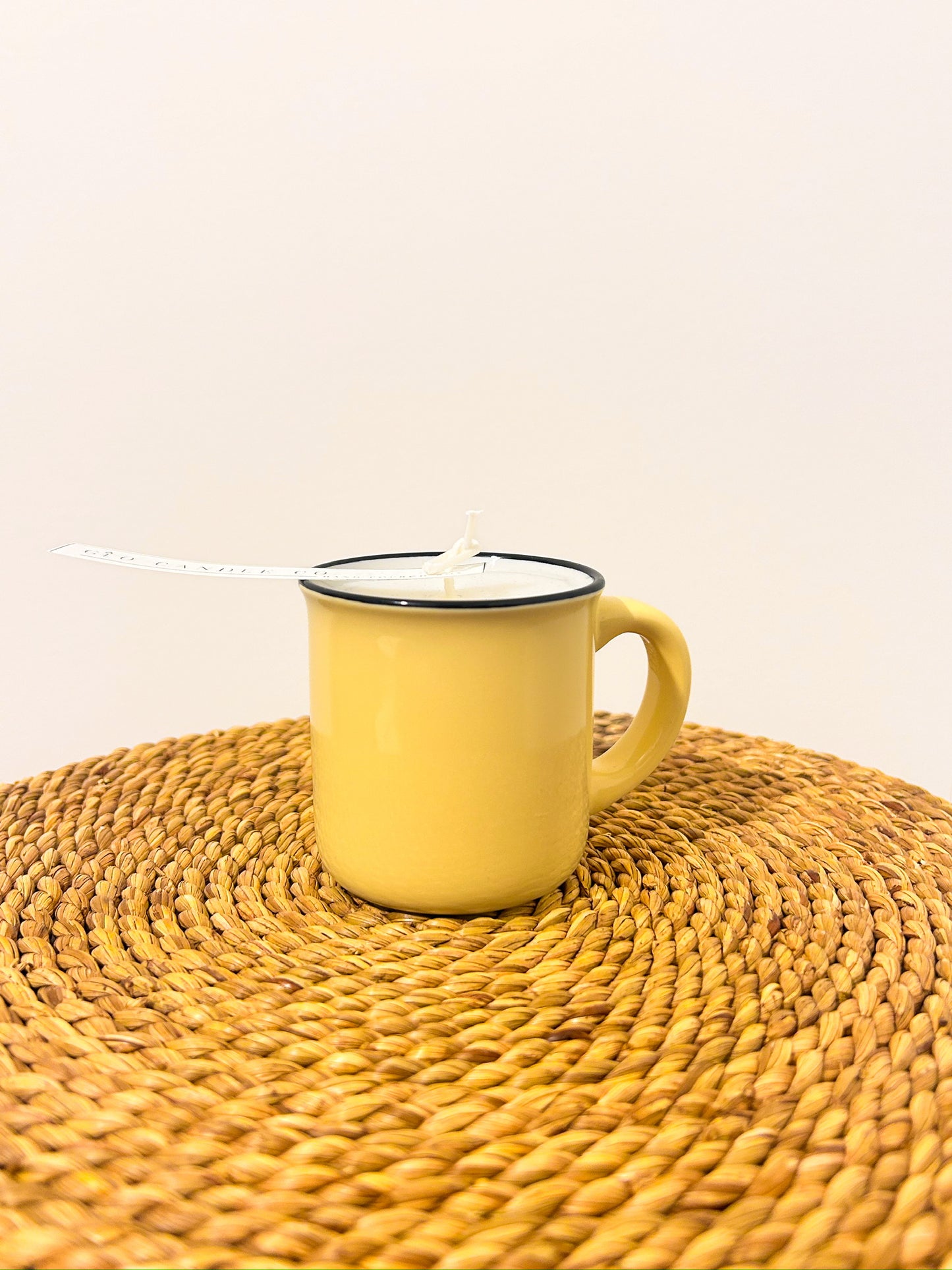 Glo Mini Mug Candles Yellow