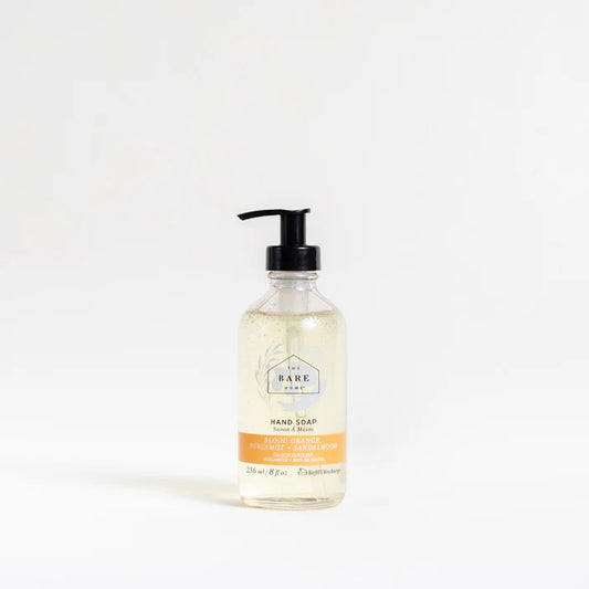 HAND SOAP 236ML-ORANGE, BERGAMOT + SANDALWOOD