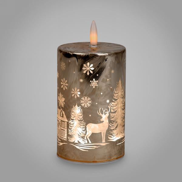 Gold led candle 5”(final sale )