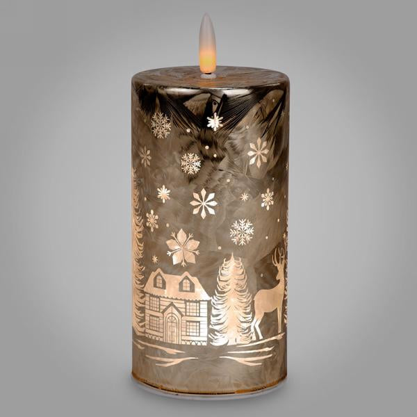 Gold led candle 6”(final sale)