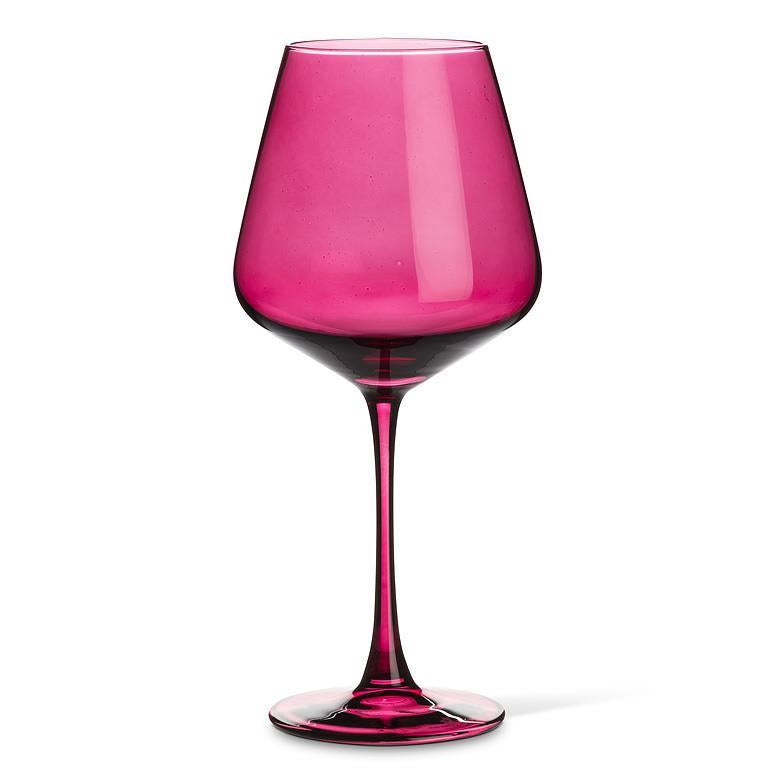 Oversized Wine Glass-Burgundy