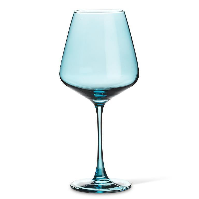 Oversized Wine Glass-Blue