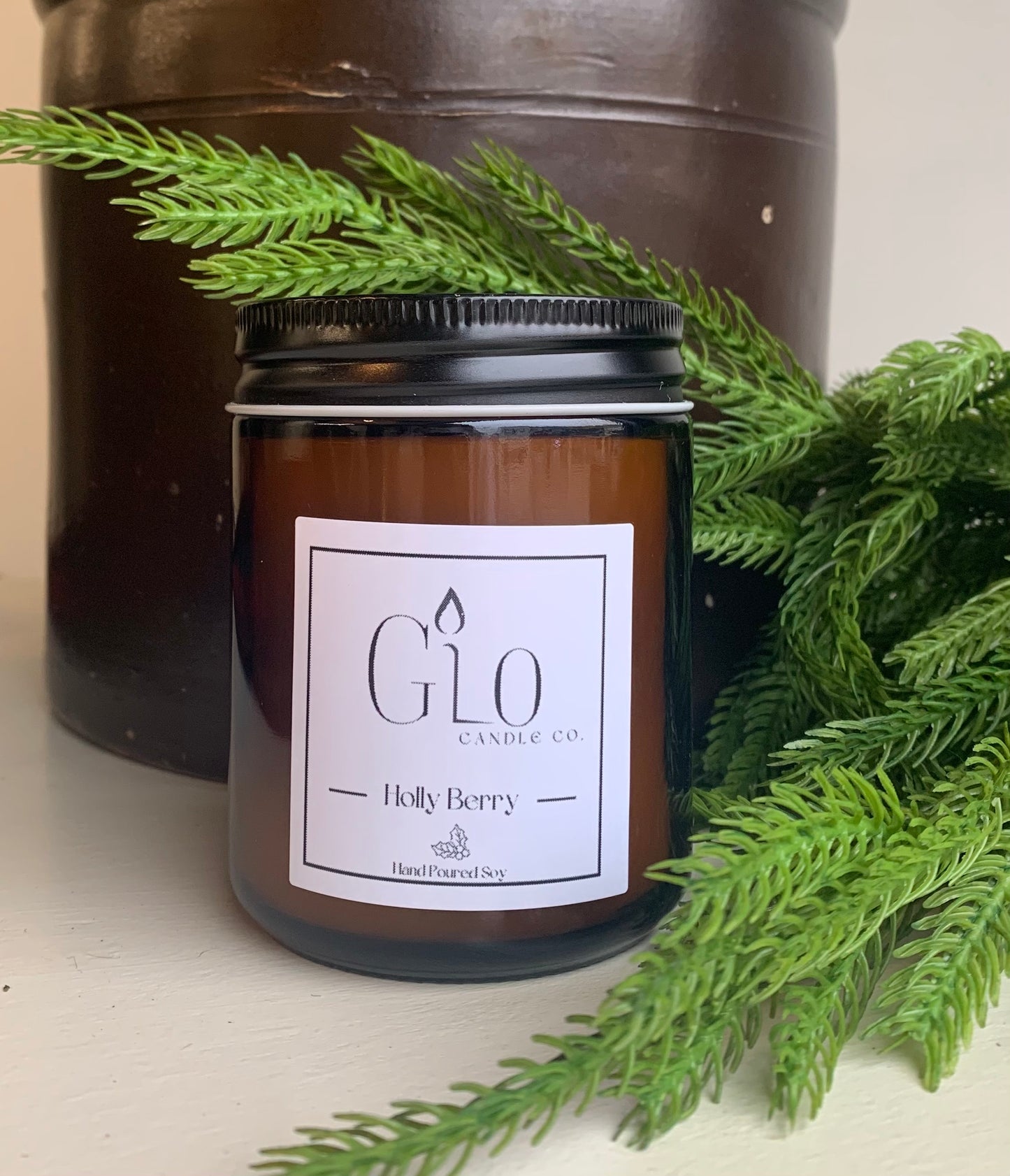 Glo Candle -Holly Berry