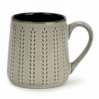 Perk up Ceramic Mug-Sage