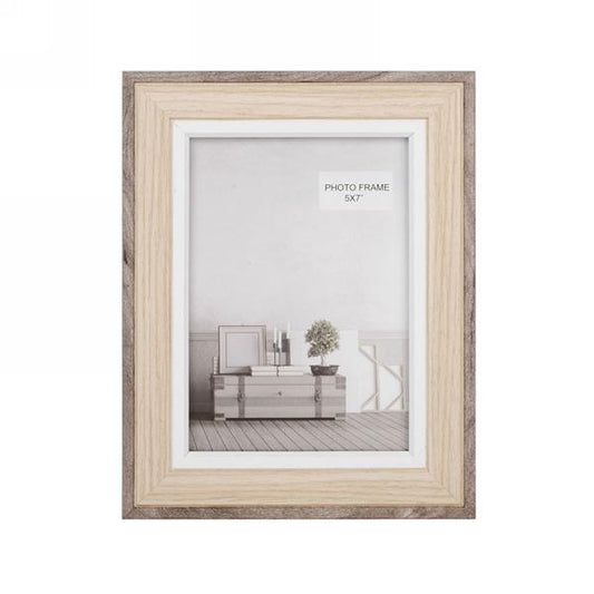 Natural 2 Tone Photo Frame