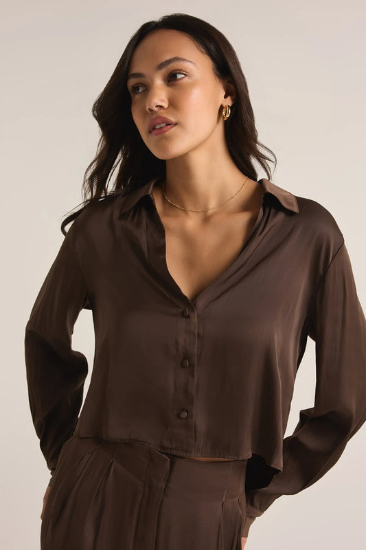 SANTE TOP-CHOCOLATE(final sale)