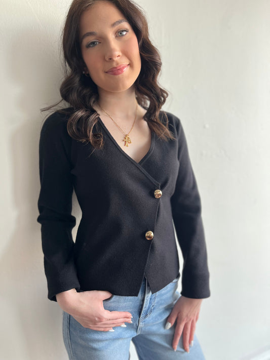 Ceiros V Neck Cardigan