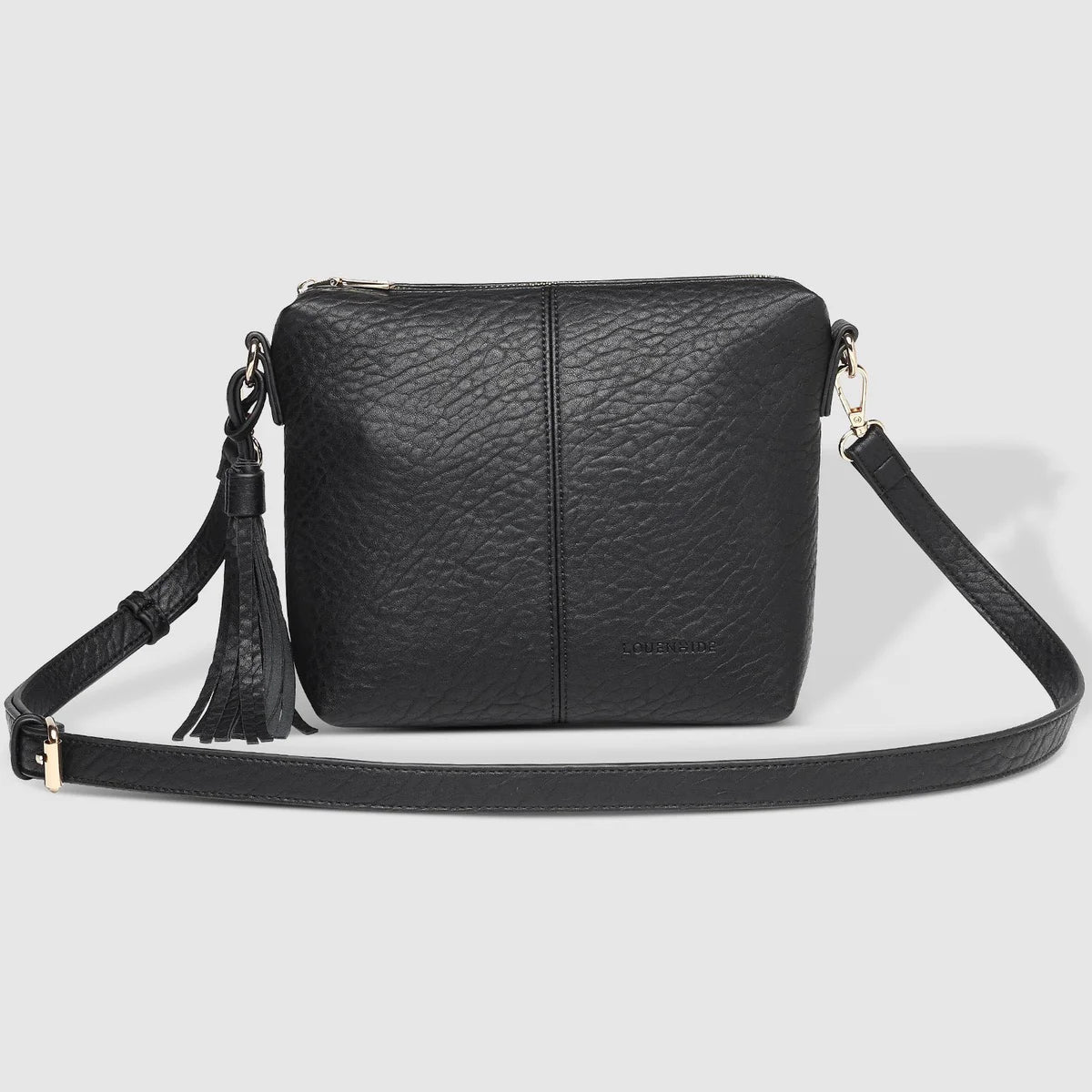 Lizzie Ezra Crossbody Bag-Black