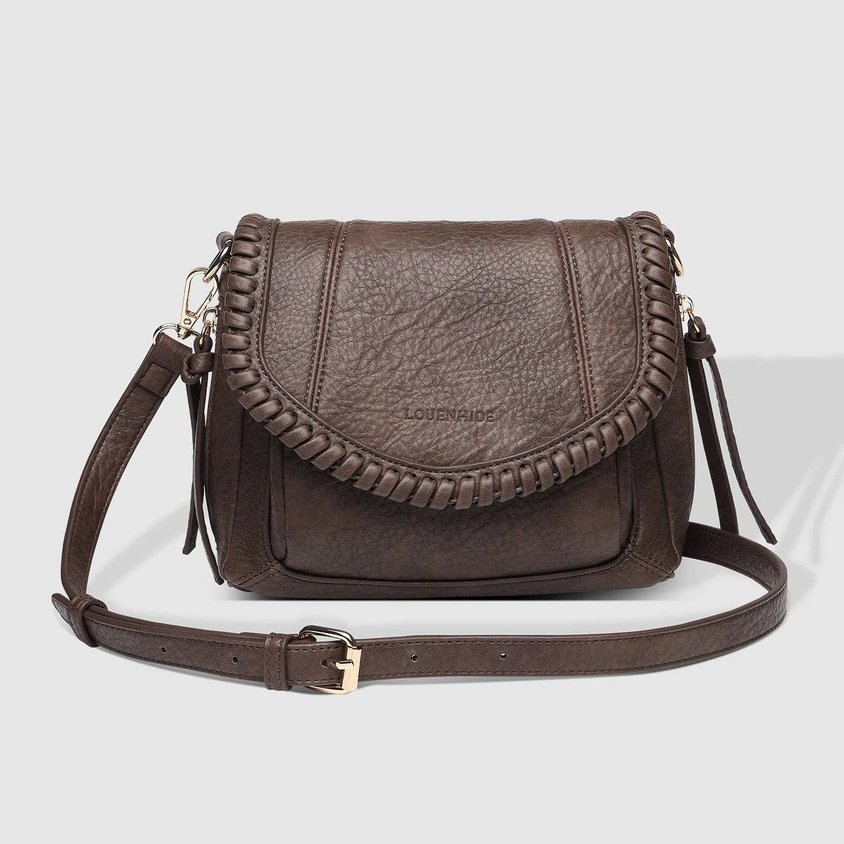 Shania Crossbody Bag-Chocolate