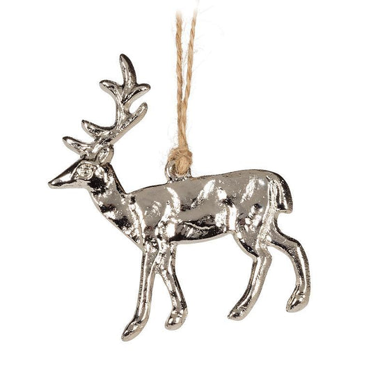 Simple Flat Reindeer Ornament