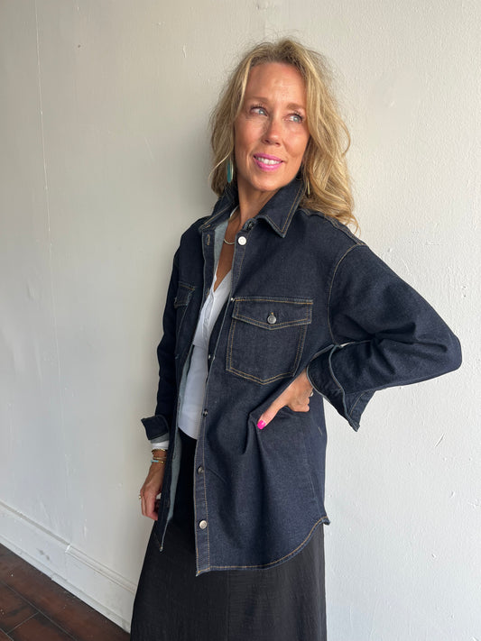 Sadina Denim Shirt