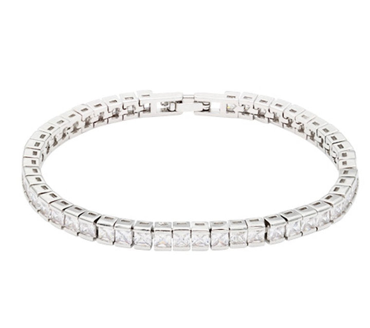 Tennis Bracelet-Silver