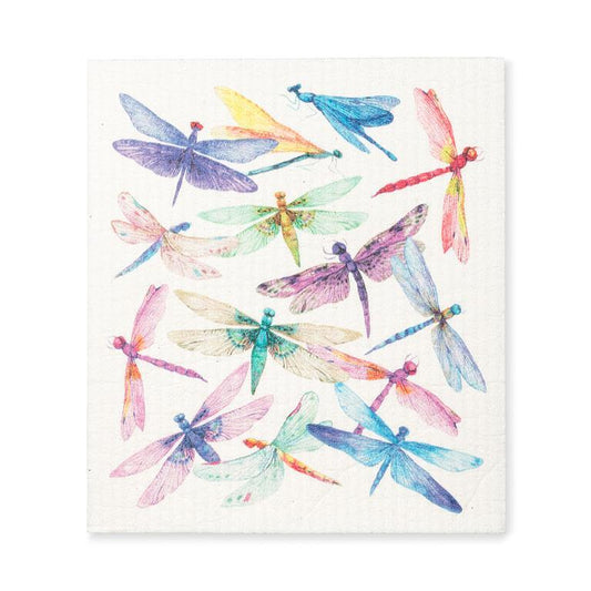 Dragonflies Dishcloth