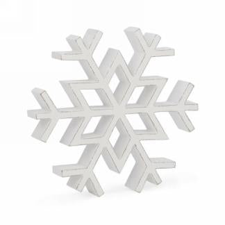 Small White Snowflake Decor