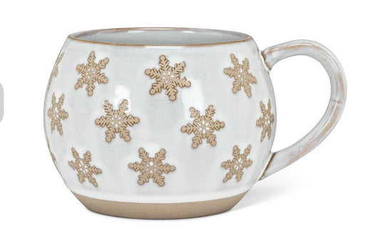 Snowflakes Ball Mug