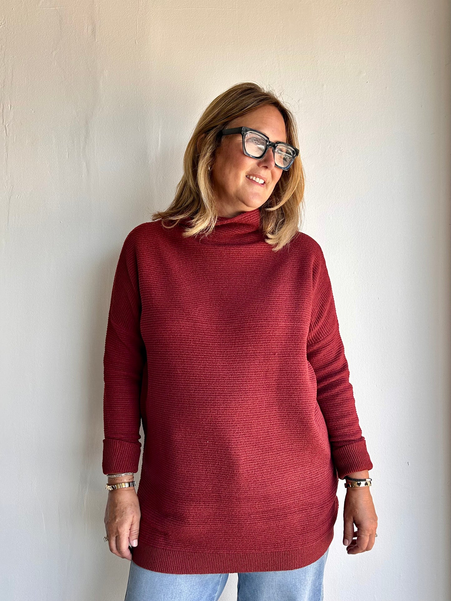 Nancy Ottoman Sweater-Chile