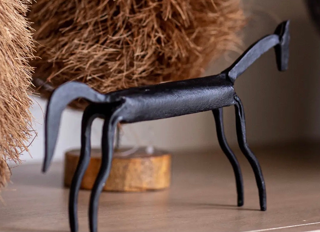 Black Iron Decorative Horse