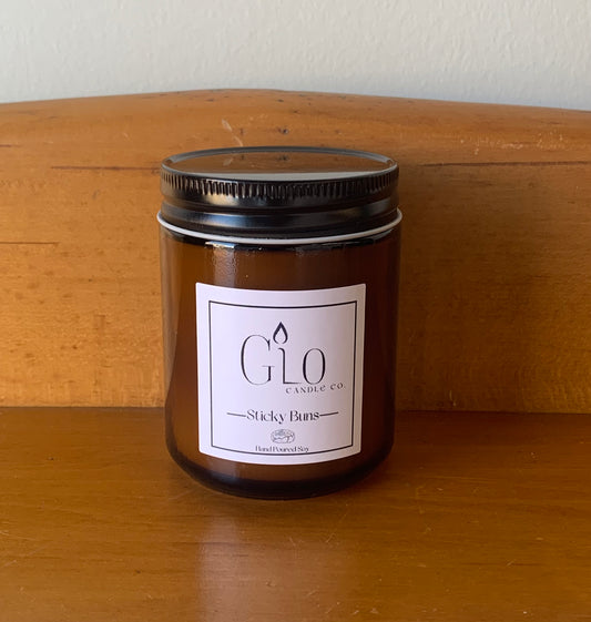 Glo Sticky Buns Candle