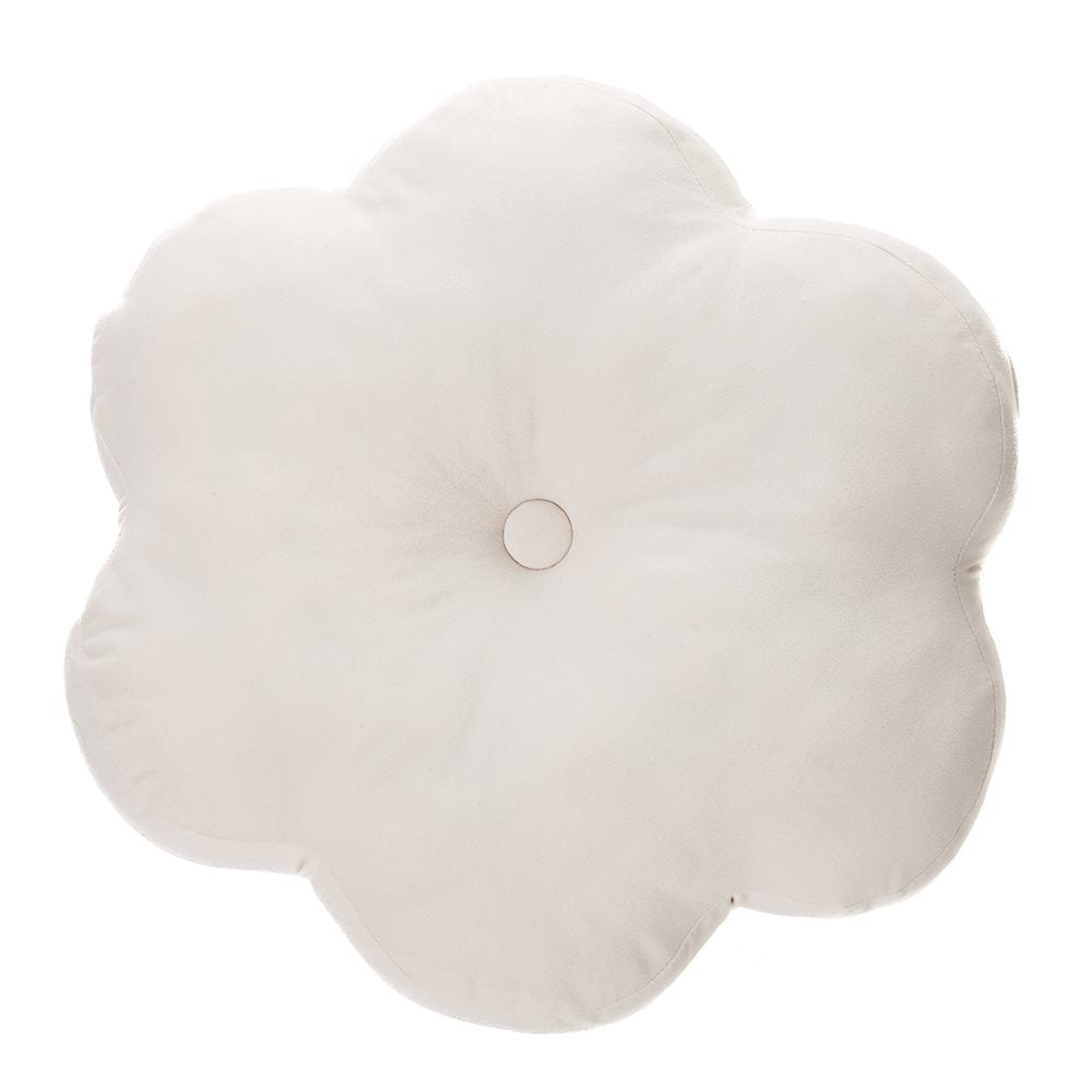 ATELIER CREAM FLOWER DECORATIVE PILLOW