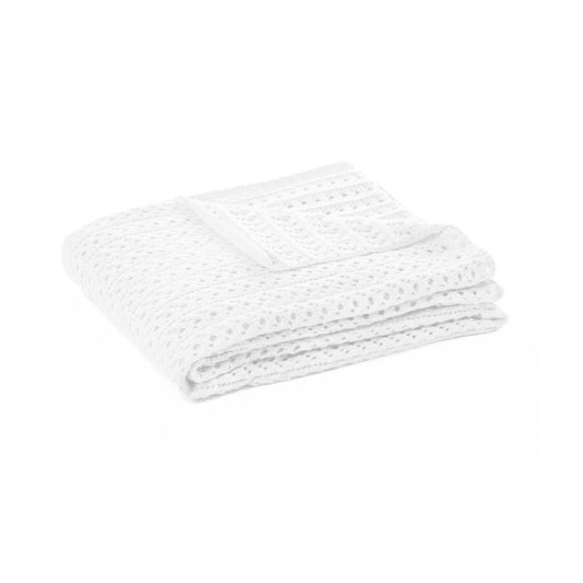 NAJA KNIT THROW-WHITE