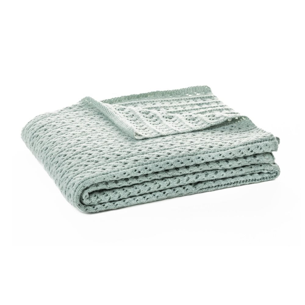 NAJA KNIT THROW-SAGE