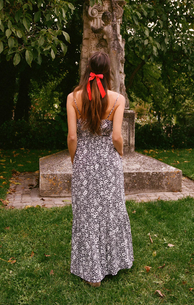 TOLUCA YNEZ FLORAL MAXI DRESS-ECLIPSE