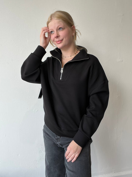 Seanni Scuba 1/2 Zip-Black