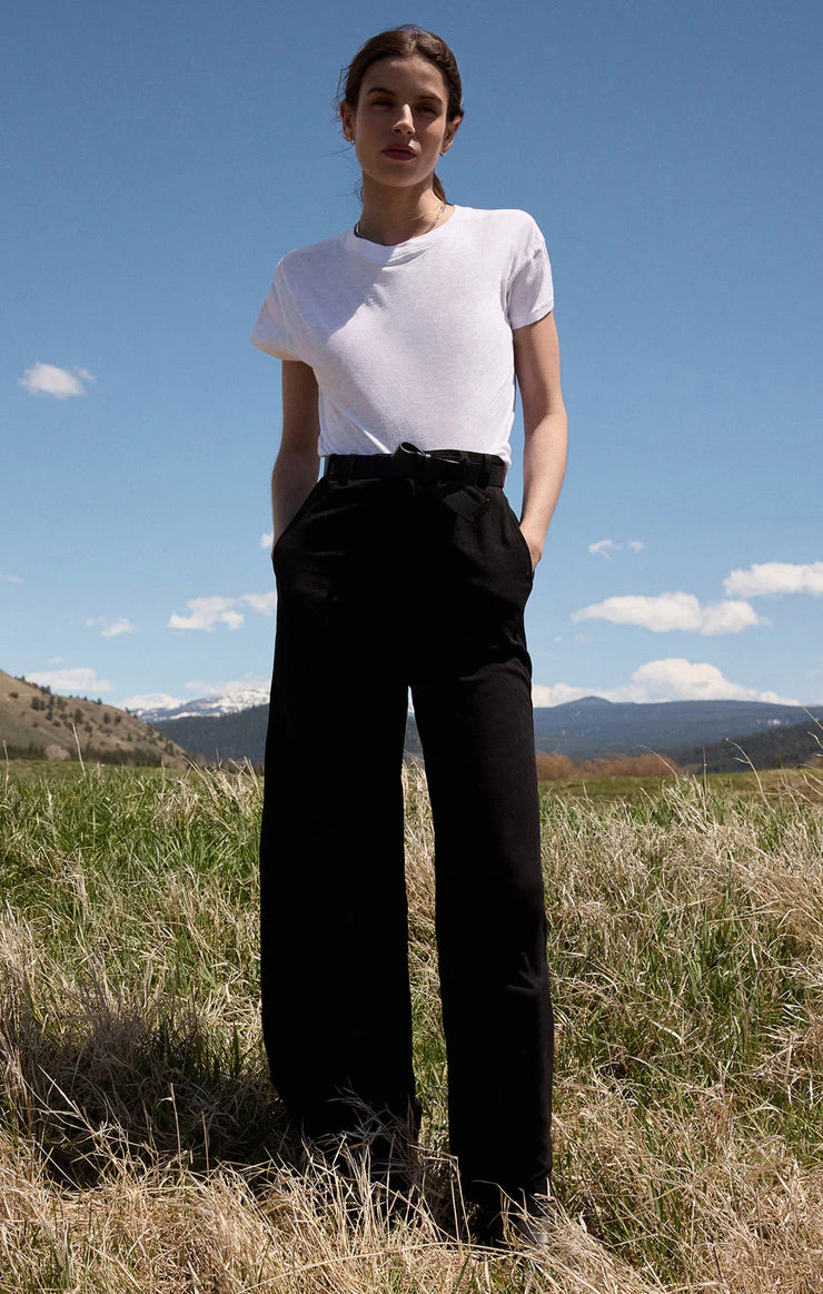 MICAH LINEN PANT-BLACK