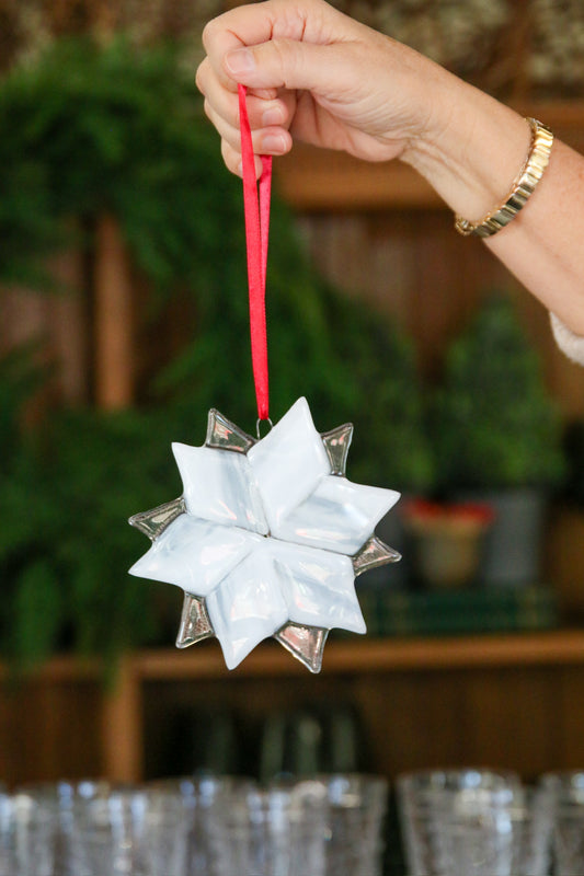 White Star Fusion Glass