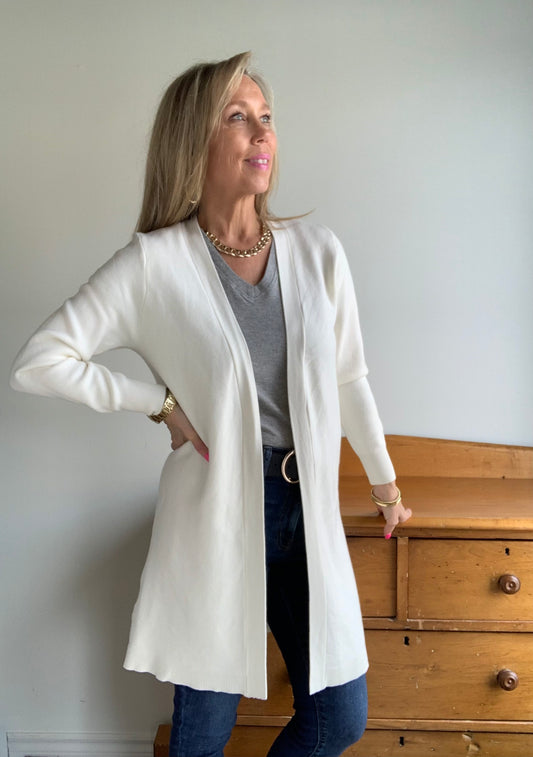 Valbom Cardigan-Ecru