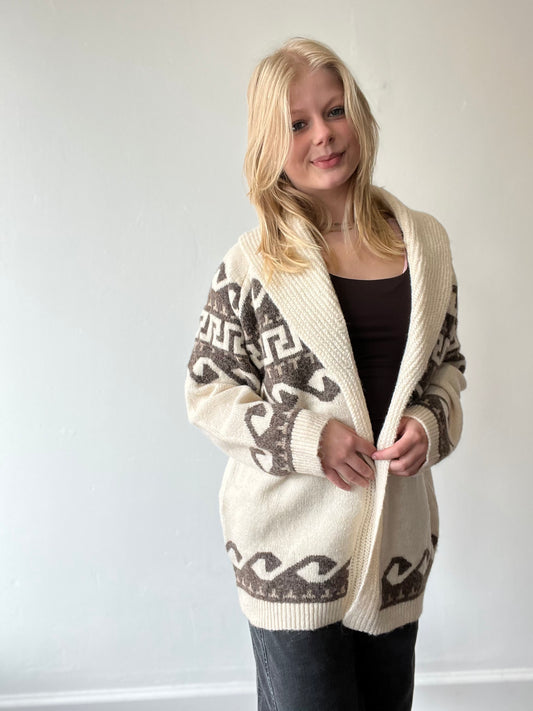 Astrid Shawl Collar Cardigan