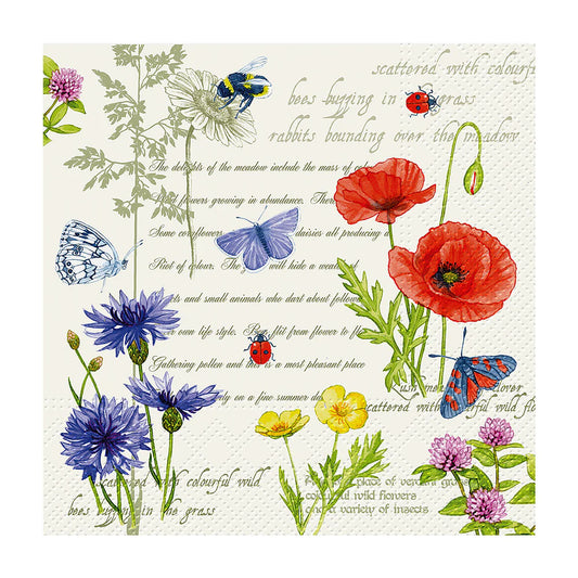 Vintage Summer Napkins-Luncheon
