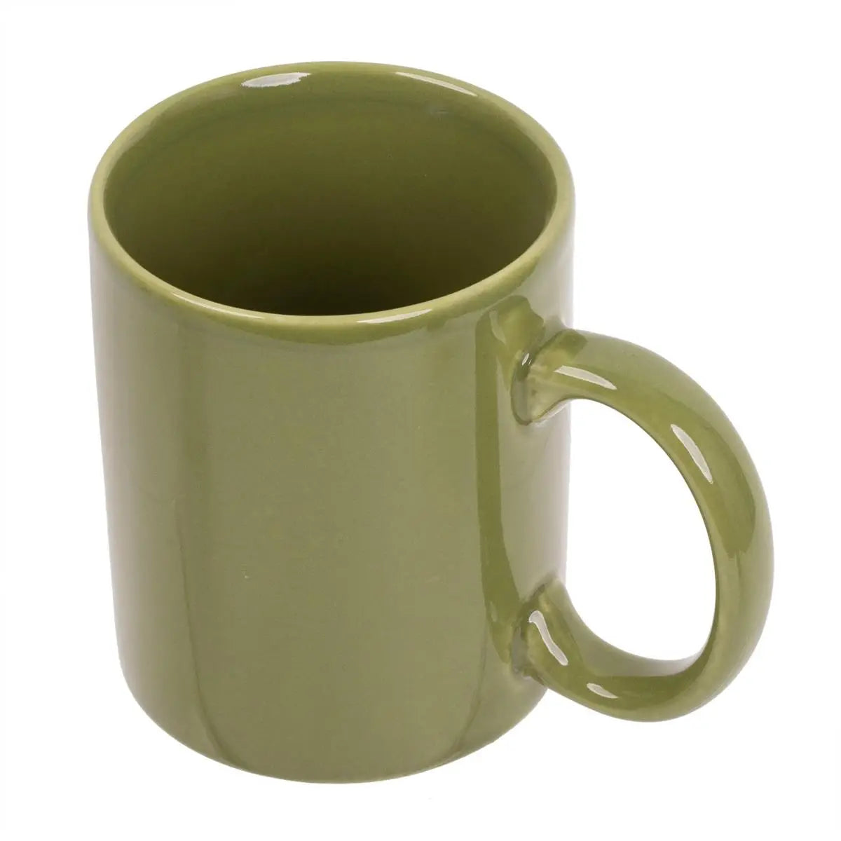 Solid Stoneware Mug-Green